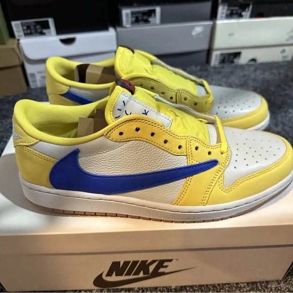 Nike Jordan 1 Retro Low OG x Travis Scott Canary